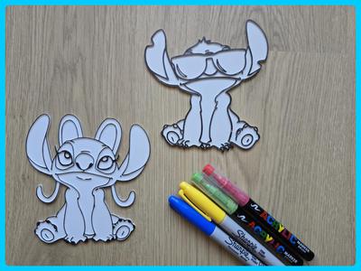 Stitch Angel Diy Color No Ams Fun Gift Decor