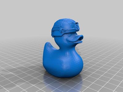 Tactical Duck With Barrel Clamp