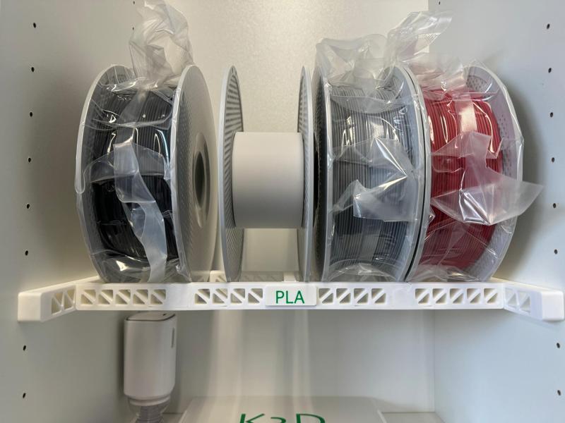 Sign for Filament Rack for IKEA Billy Bookcase