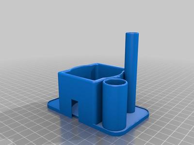 Leather Dye Holder with Pipette