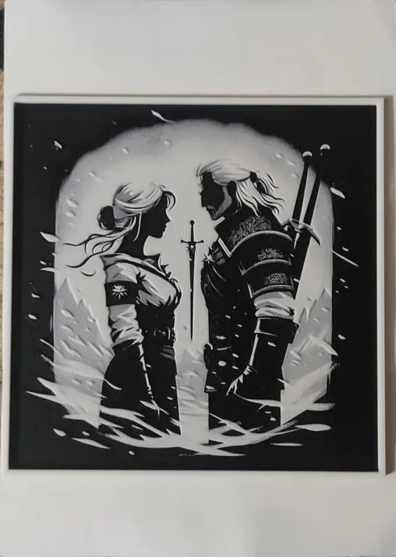 Geralt and Ciri The Witcher   