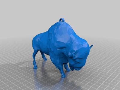 buffalo geocaching bison geocache