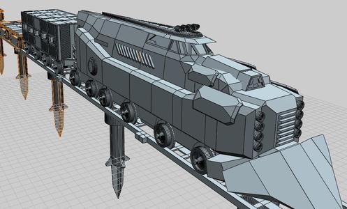 sci-fii train