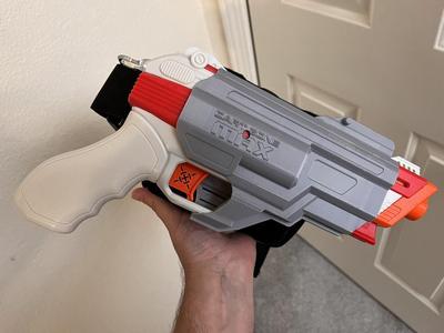 Dart Zone Outlaw holster remixed w/ screw and belt mounts