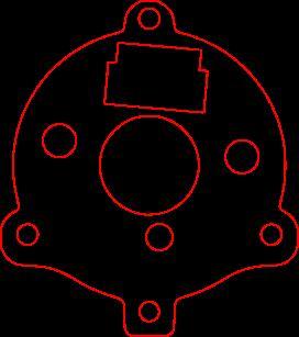 Briggs & Stratton carburetor gasket Part no. 27034