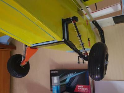 Ft Guinea pig suspension landing gear