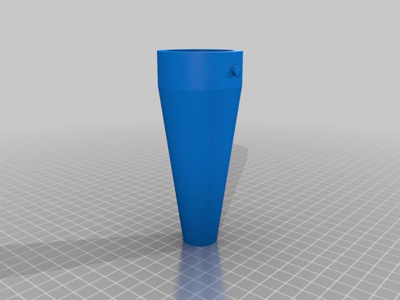 Makita Blower Power Nozzle (narrow, short) DUB185 XBU05