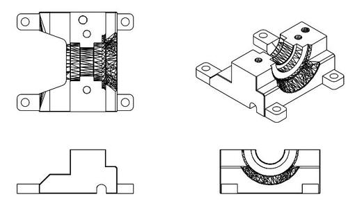 E3D V6 Hotend for Geeetech A10/A20 and The Hive duct