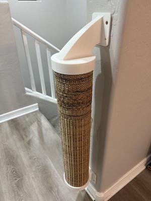 Cat Scratcher Wall Mount/PVC Pipe Holder