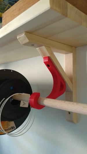 Squad for filament rack