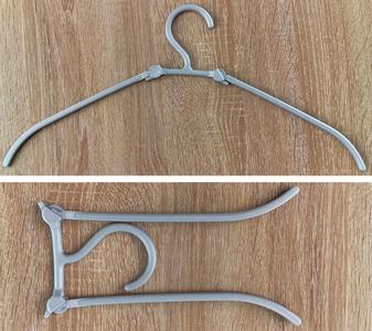 Foldable clothes hanger - easy print