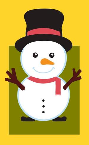 lasercut snowman