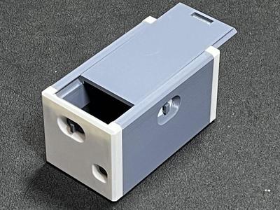 click switch puzzle box no glue