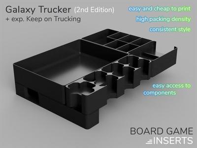 Board Game Insert Galaxy Trucker (2nd Edition)