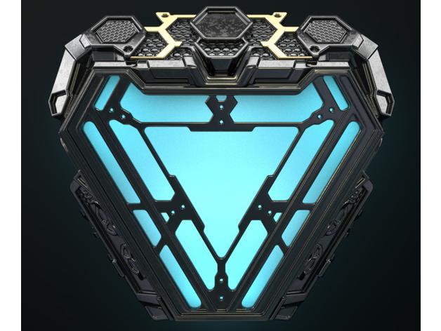 Endgame Arc Reactor (Movie Accurate and Wearable) Wireless Charger