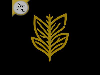 Simple Leaf Symbol - 2D Art
