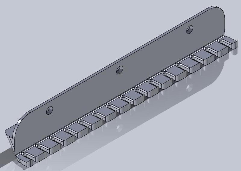 USB cable desktop holder
