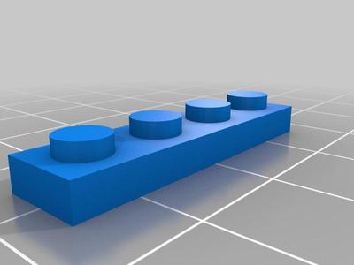 LEGO Brick-1X4-S FIXED