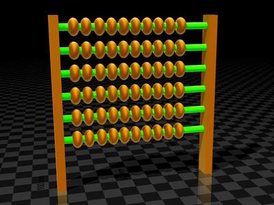 print in place ABACUS