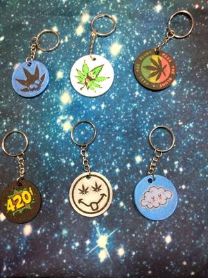 pack of 420 Keychain