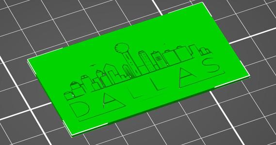 Dallas (TX) skyline