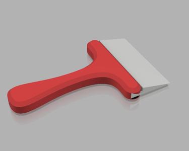 Car side mirror squeegee
