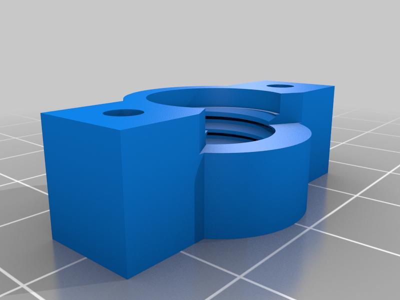 Threaded E3D V6 mount CR6