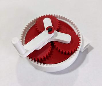 Planetary Gear Hand Crank Centrifugal fan