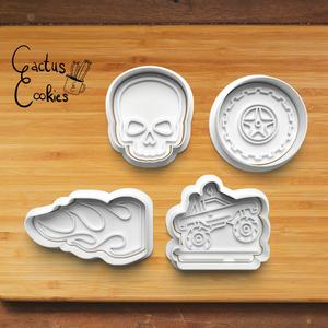 Monster Truck Cookie Cutter set 0359