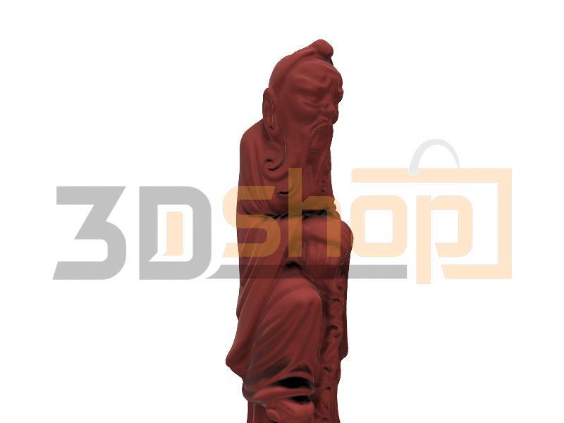 Ancient Chinese Chess Figurine Male - Rook Rare