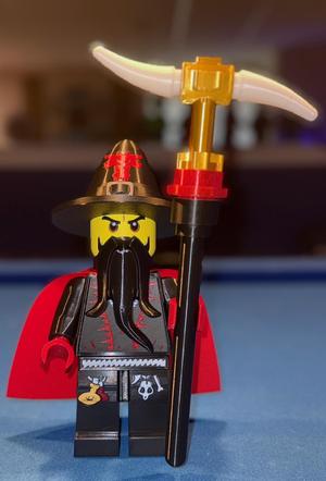 Castles Themed Dragon Wizard Brick MegaFigure (5:1 Scale)