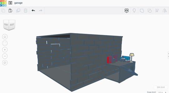 1/10 scale rc car garage