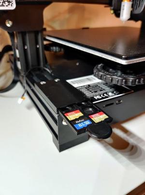 Ender 3 microSD drawer