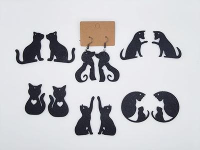 Earring Cat & Dog