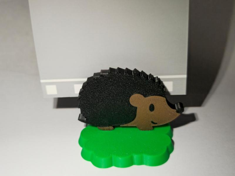 Photo holder hedgehog
