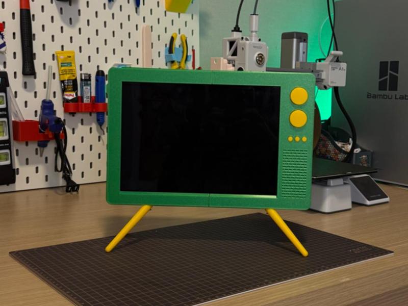 iPad TV frame 