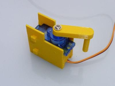 fischertechnik SG90 mini servo mount