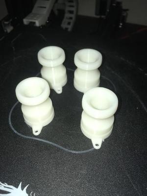 Camlock quick disconnect plug (1/2")