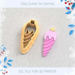 Clay Cutter, Winter Earring Cutters, Christmas Clay Cutters, Mini Clay Cutters 3 Sizes