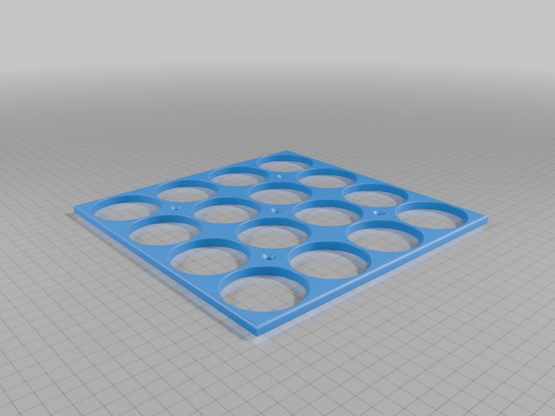 16 x 50mm Jar Holder | Paints | Air Brush | Stand |