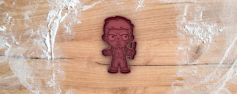 Shangchi cookie cutter from Marvel