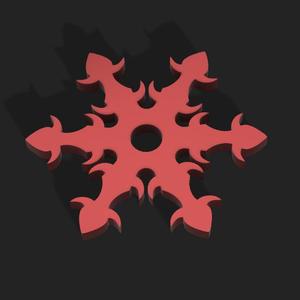 Satan's Snowflake Ornament