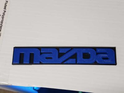 mazda front badge for b series 