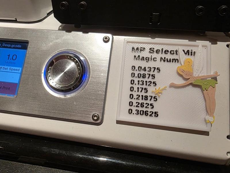 Tinkerbelly Monoprice Select Mini Magic Numbers Plaque