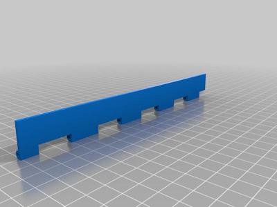 Piano Hinge uses 1.75mm filament as pin