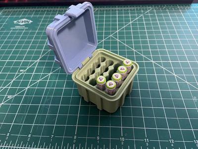 AAA Battery Storage Box