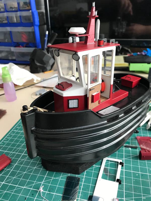 RC Boom boat or Dozer boat