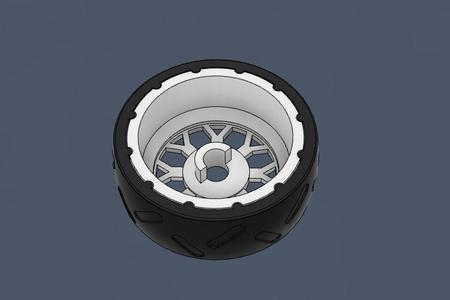 1:28 Scale Wheels for 4WD Drift Car