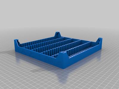 Terraforming Mars 3d tiles storage (6mm magnets remix)
