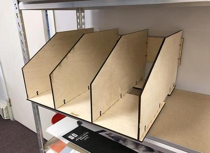 Laser Cutter Material Organizer